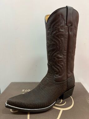 RANCHO Cowboy Sniptoe dark brown Torobuck M290